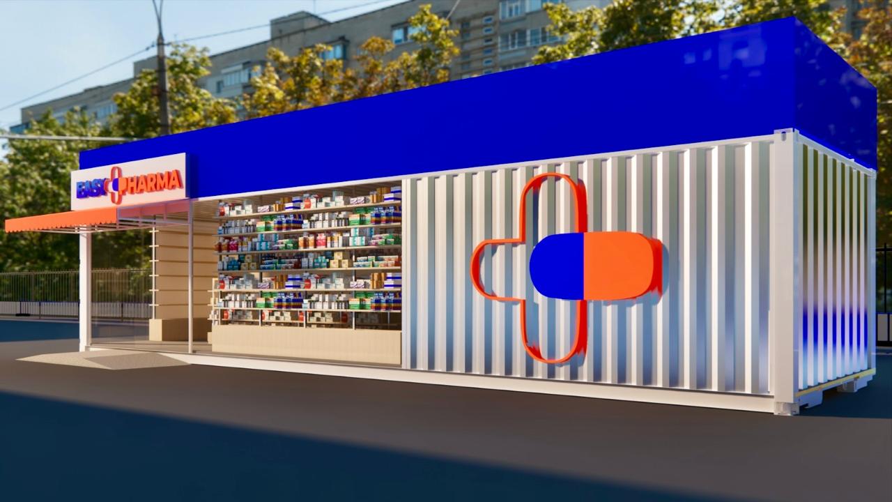 Projeto fachada comercial